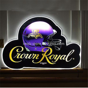 Plastic lighting logo signs